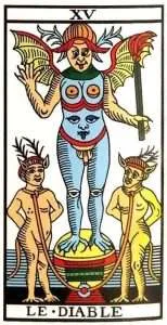 The Seven Fears – the hues and shades of house 12 1 The Devil - Marseilles Tarot
