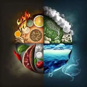 Metabolic Value of Foods in Humoral Medicine